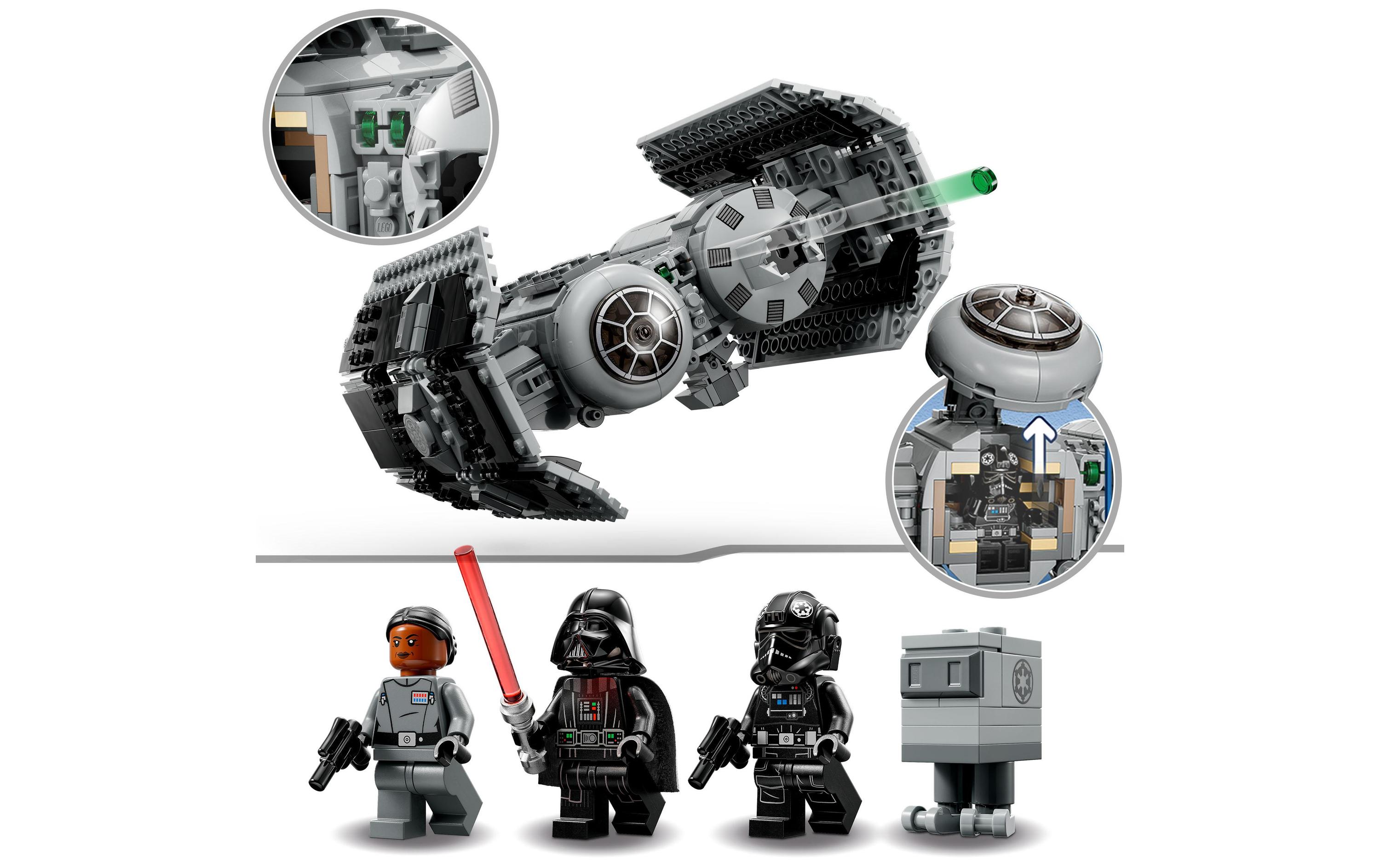 Star Wars TIE Bomber 75347Megastarker TIE Bomber aus LEGO Steinen für spannende Actionabenteuer