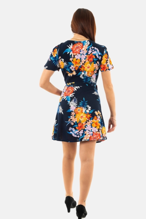 Robe superdry printed mini wrap 2kd anemore navy