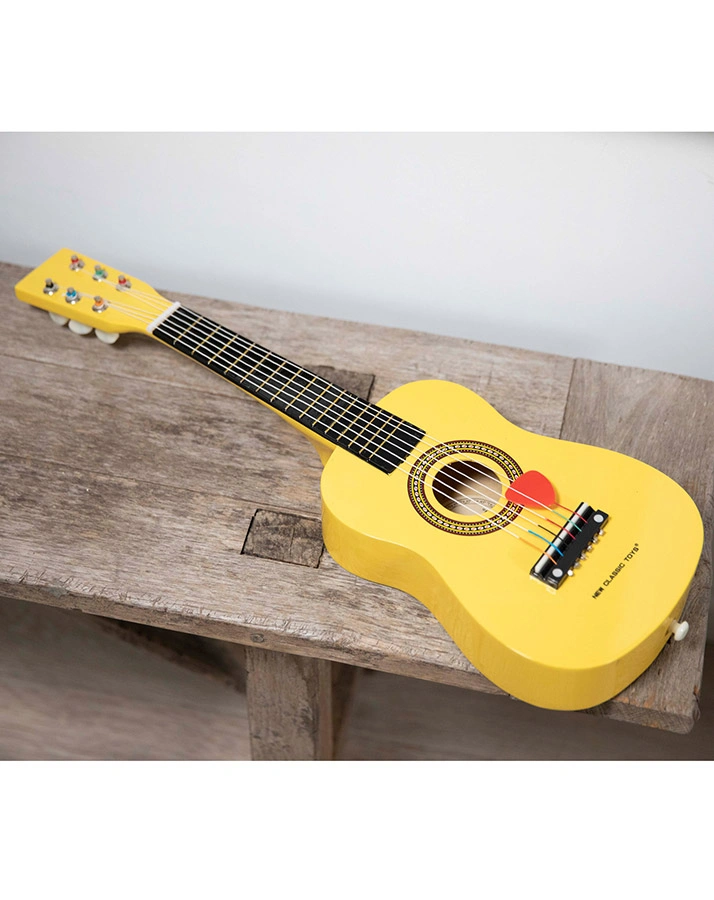 Kindergitarre in gelb