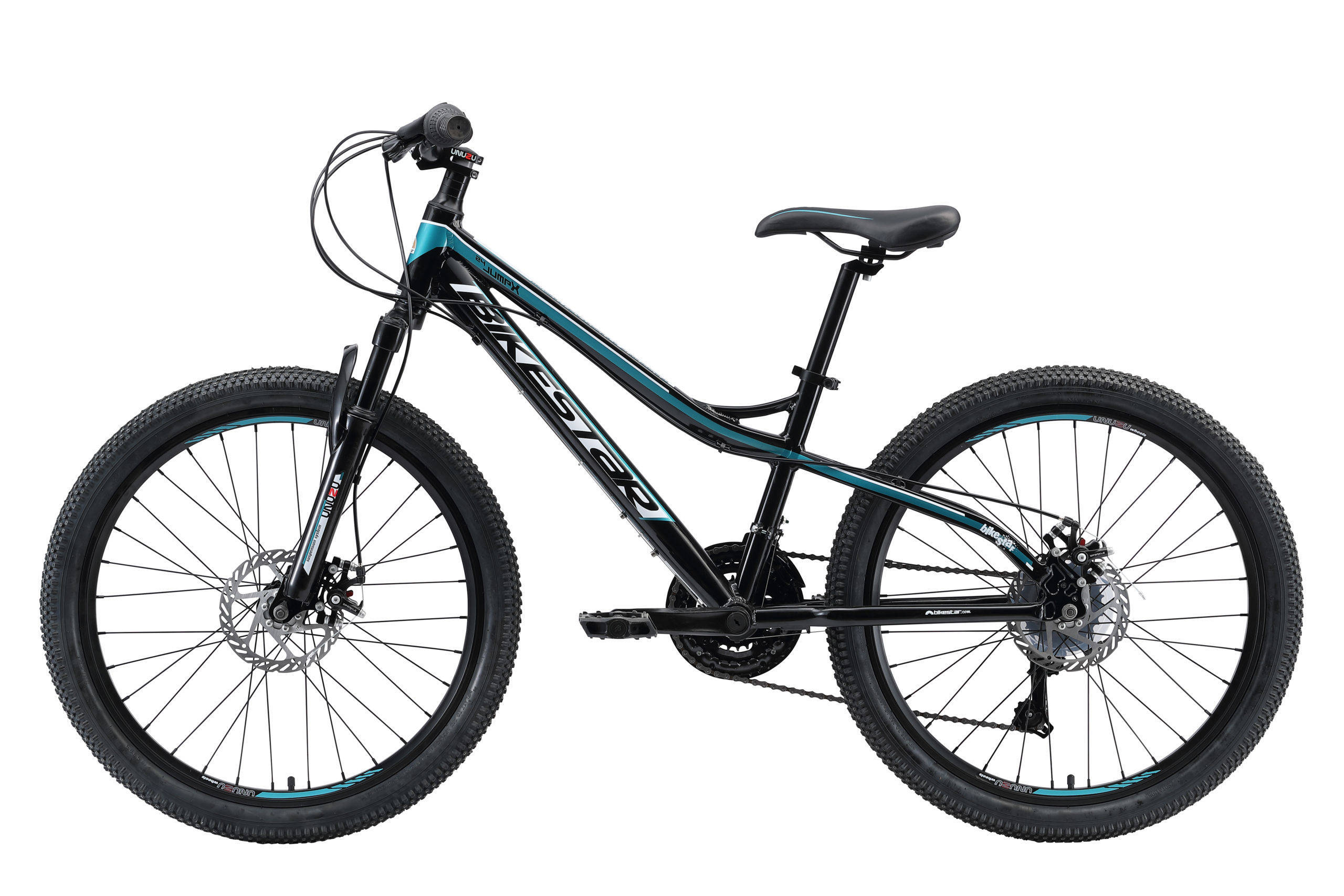 BikeStar MTB kinderfiets 24 inch zwart