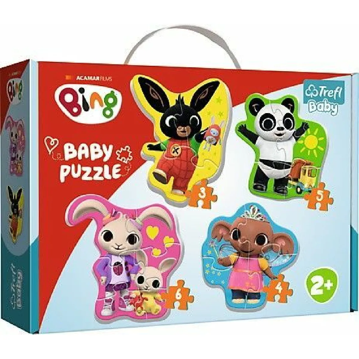 Trefl 36085 Puzzle Baby Bing i przyjaciele