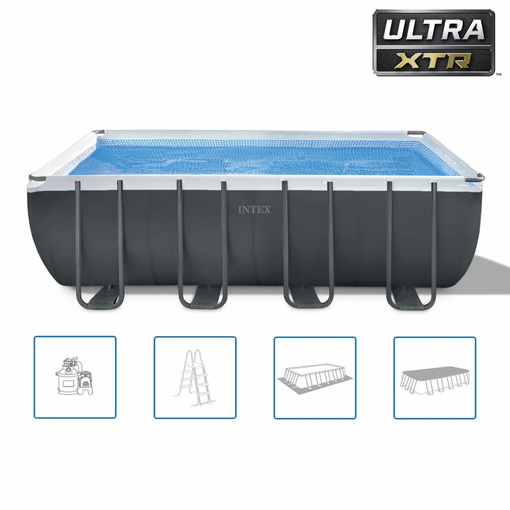 Ensemble de piscine ultra xtr frame rectangulaire 549x274x132 cm