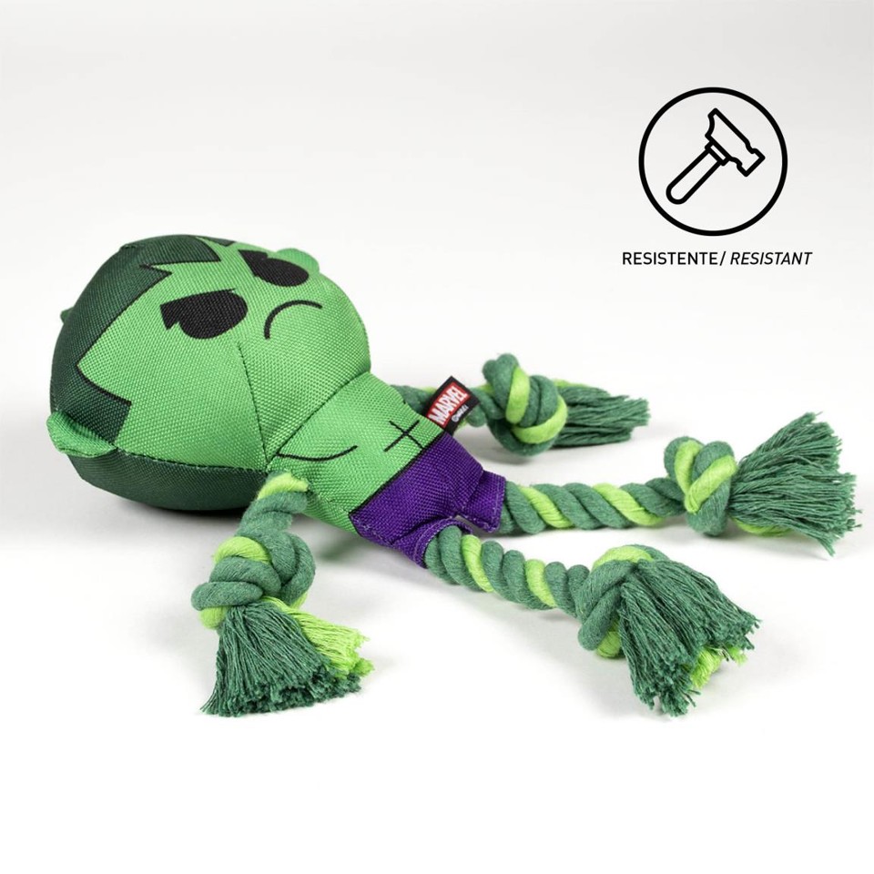 Cerda Pets - Cuerda Dental legetøj - Avengers Hulk