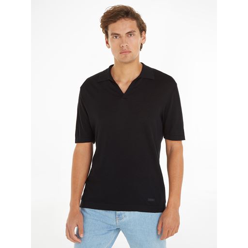 Calvin Klein Polo T-shirt, Black, 3XL
