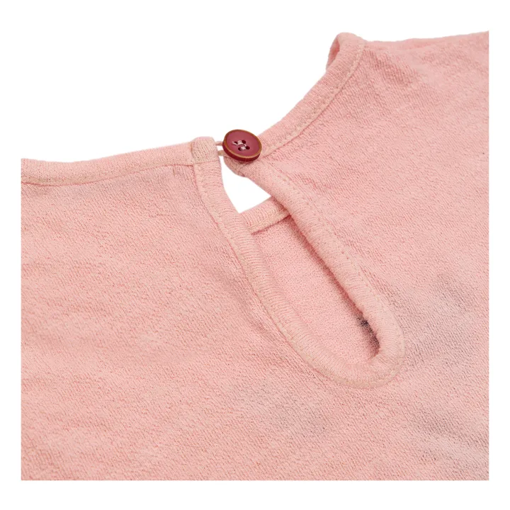 Bobo Choses T-Shirt Volants Coton Bio Feux d'Artifice | Rose