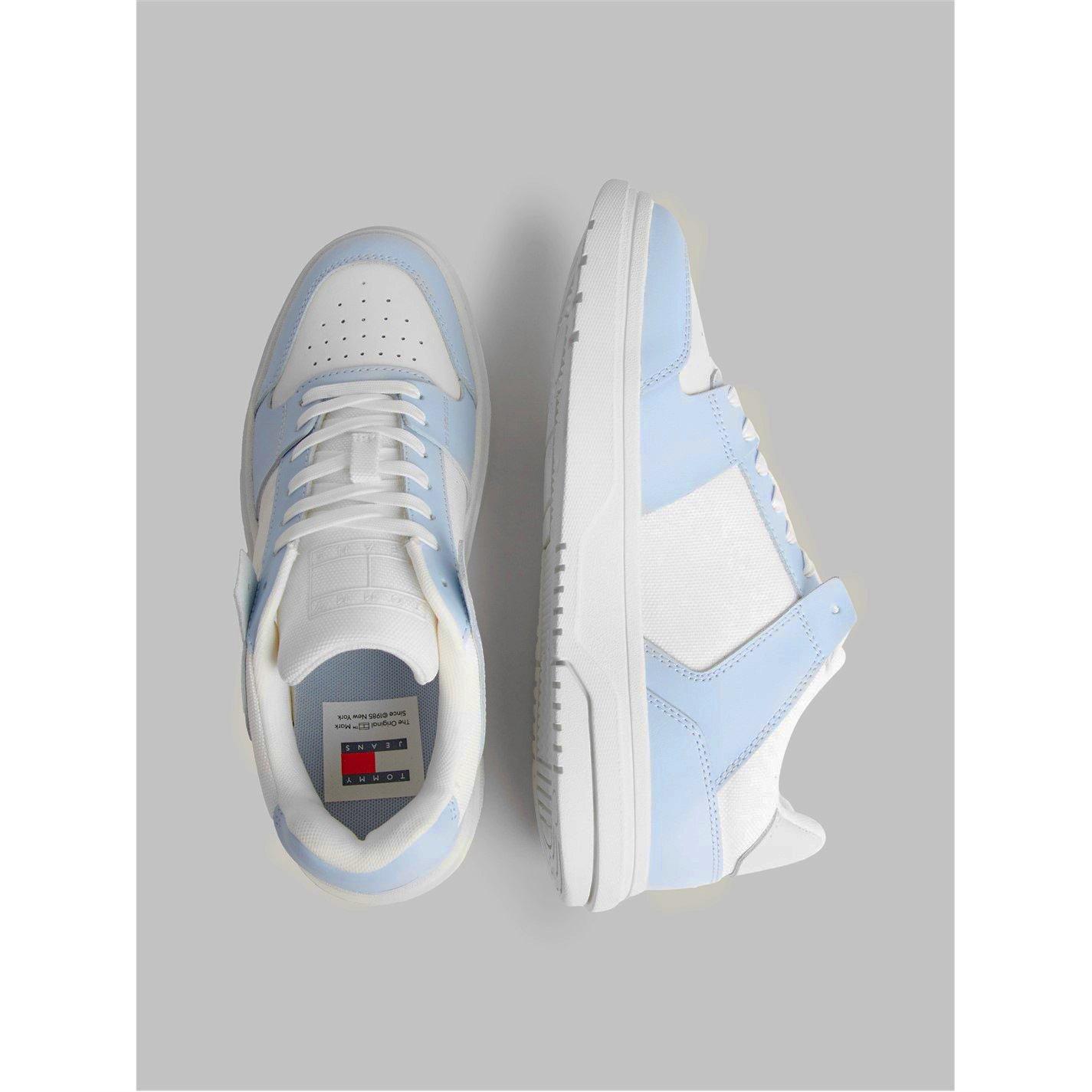 Tommy Jeans Leather Skate Trainers