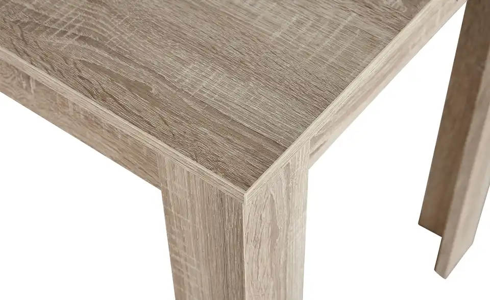 Esstisch Pit Tischplatte nicht ausziehbar Eiche sägerau (Nachbildung)