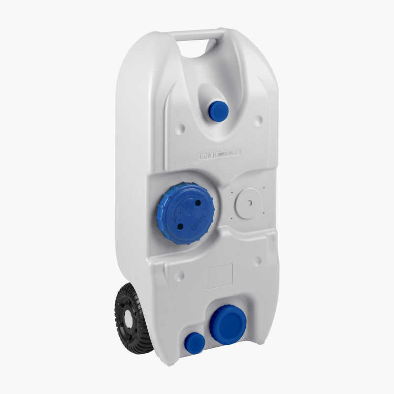 Vanntank med hjul, 40 liter