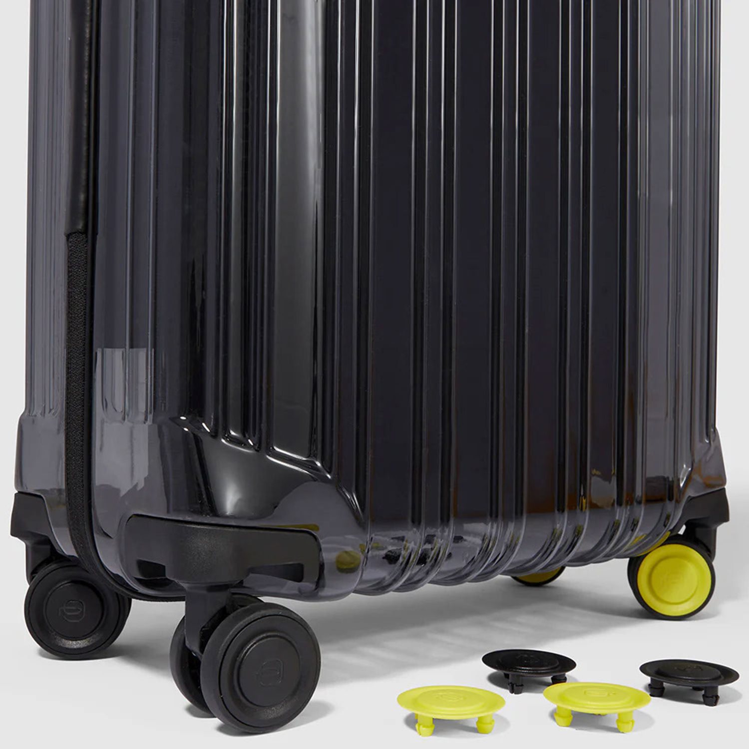 Piquadro Piquadro Transparent Cabin Trolley 55 grey