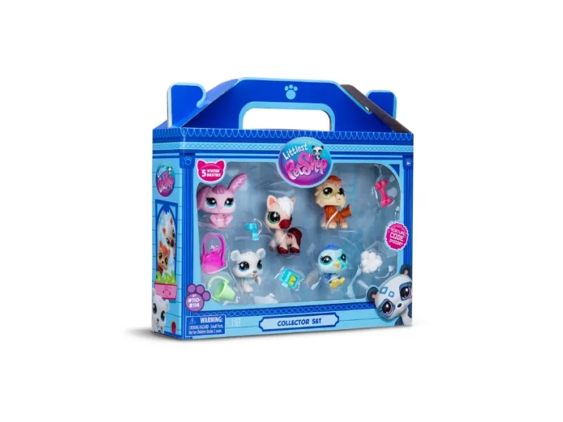 LITTLEST PET SHOP WINTER BESTIES COLLECTORS 5 PK