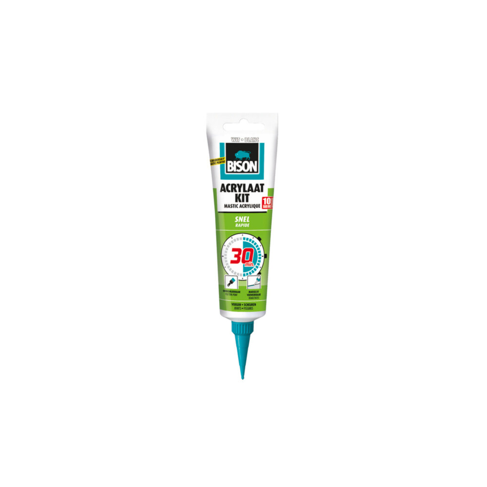 Bison Acrylaatkit 30 Minuten Wit150 ml