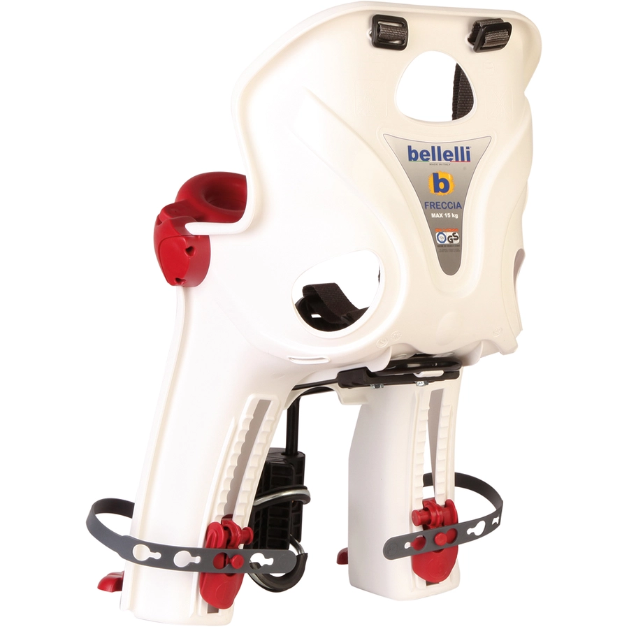 BELLELLI Kindersitz Fahrrad Freccia B-Fix frame mount White