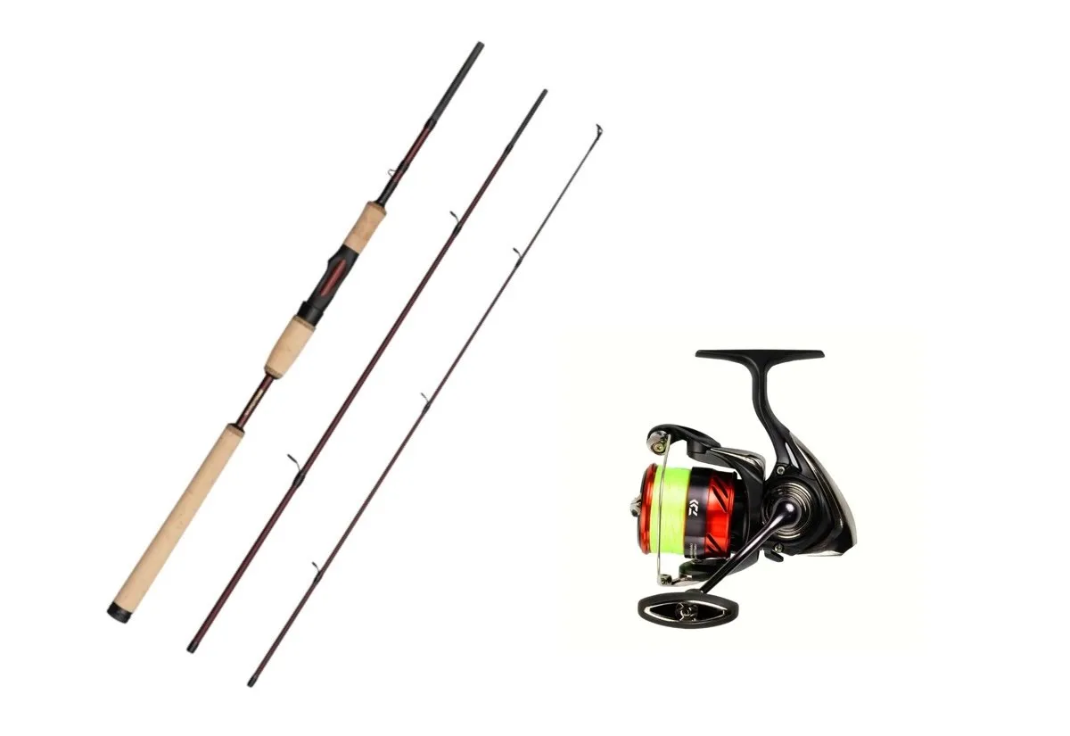 AbuGarcia Tormentor2 Travel 2.13m 10-30/Daiwa 23 Ninja Lt 2500