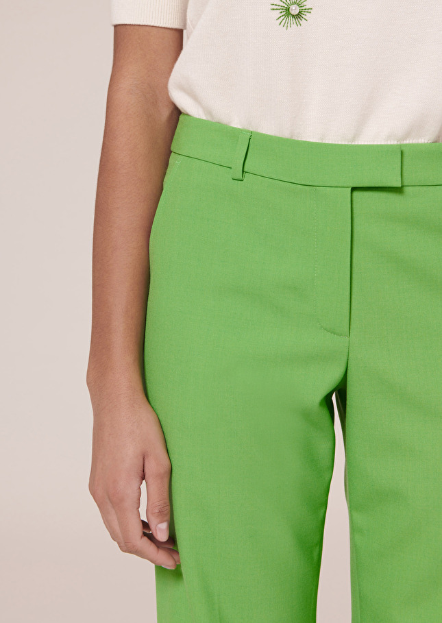 Pantalon Petervert en laine froide