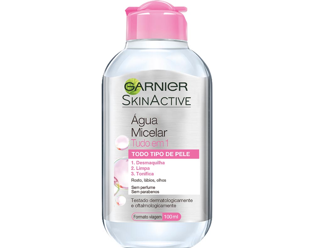ÁGUA GARNIER MICELAR SKINACTIVE MINI 100ML
