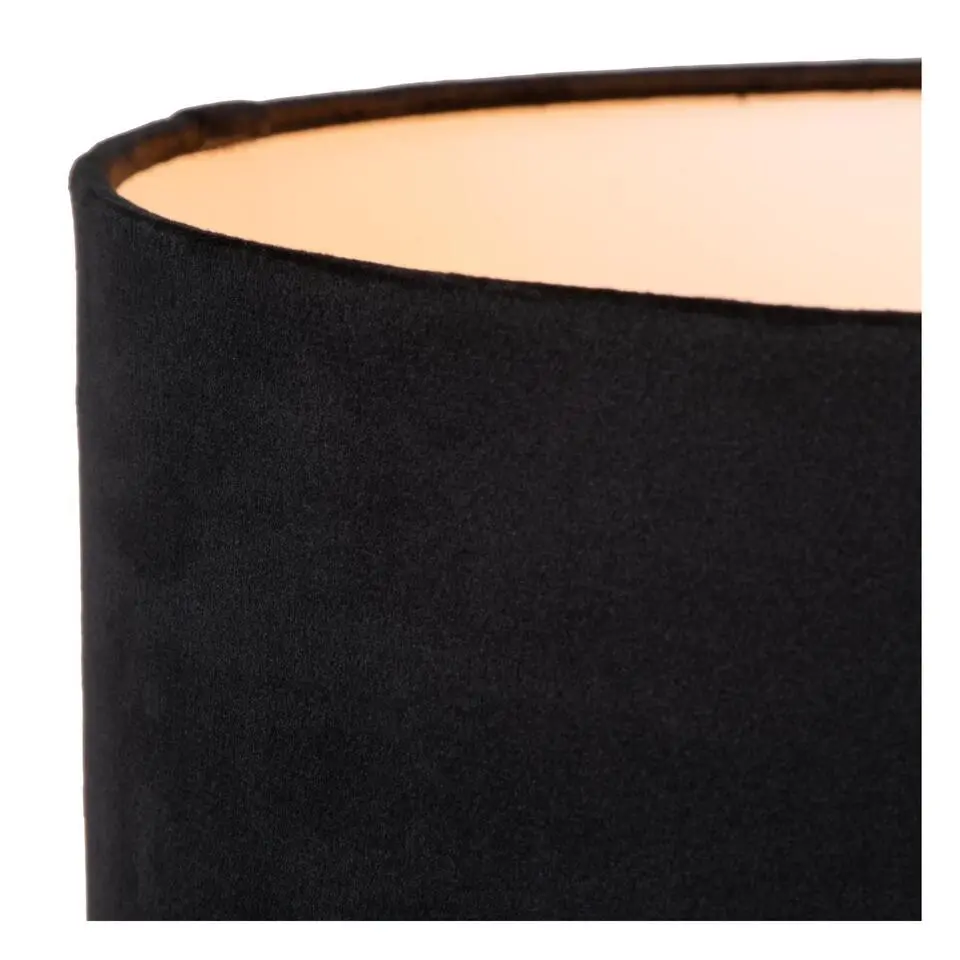 Lucide TONDO Vloerlamp - Zwart
