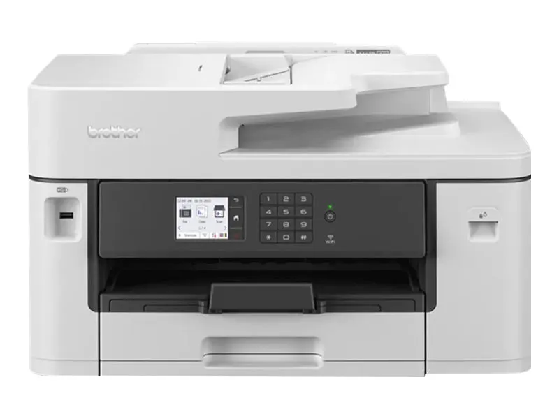 Brother MFC-J5340DW - Multifunktionsprinter - farve - blækprinter - A3 (medie) - op til 25 spm (kopiering) - op til 28 spm (udskriver) - 250 ark - 14.4 Kbps - USB 2.0, LAN, Wi-Fi(n), USB vært
