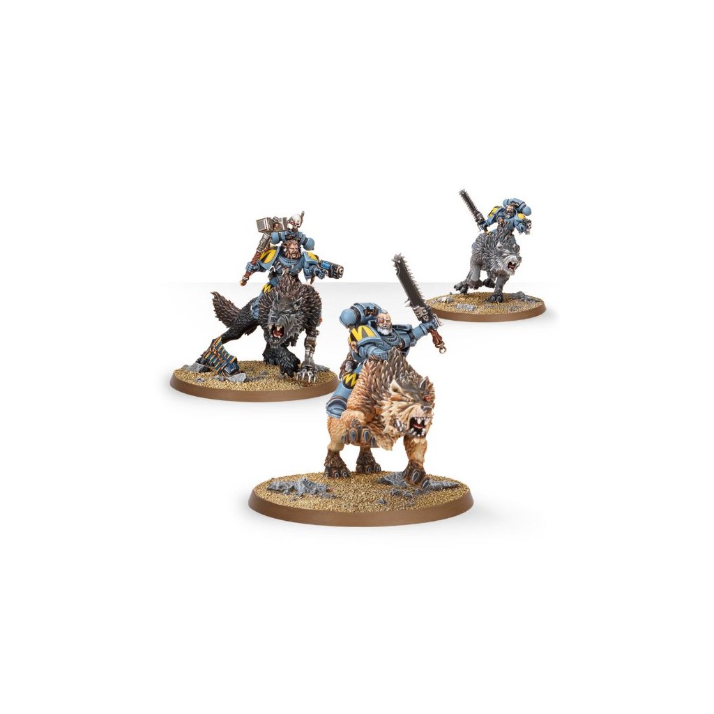 W40K : Adeptus Astartes Space Wolves - Thunderwolf Cavalry