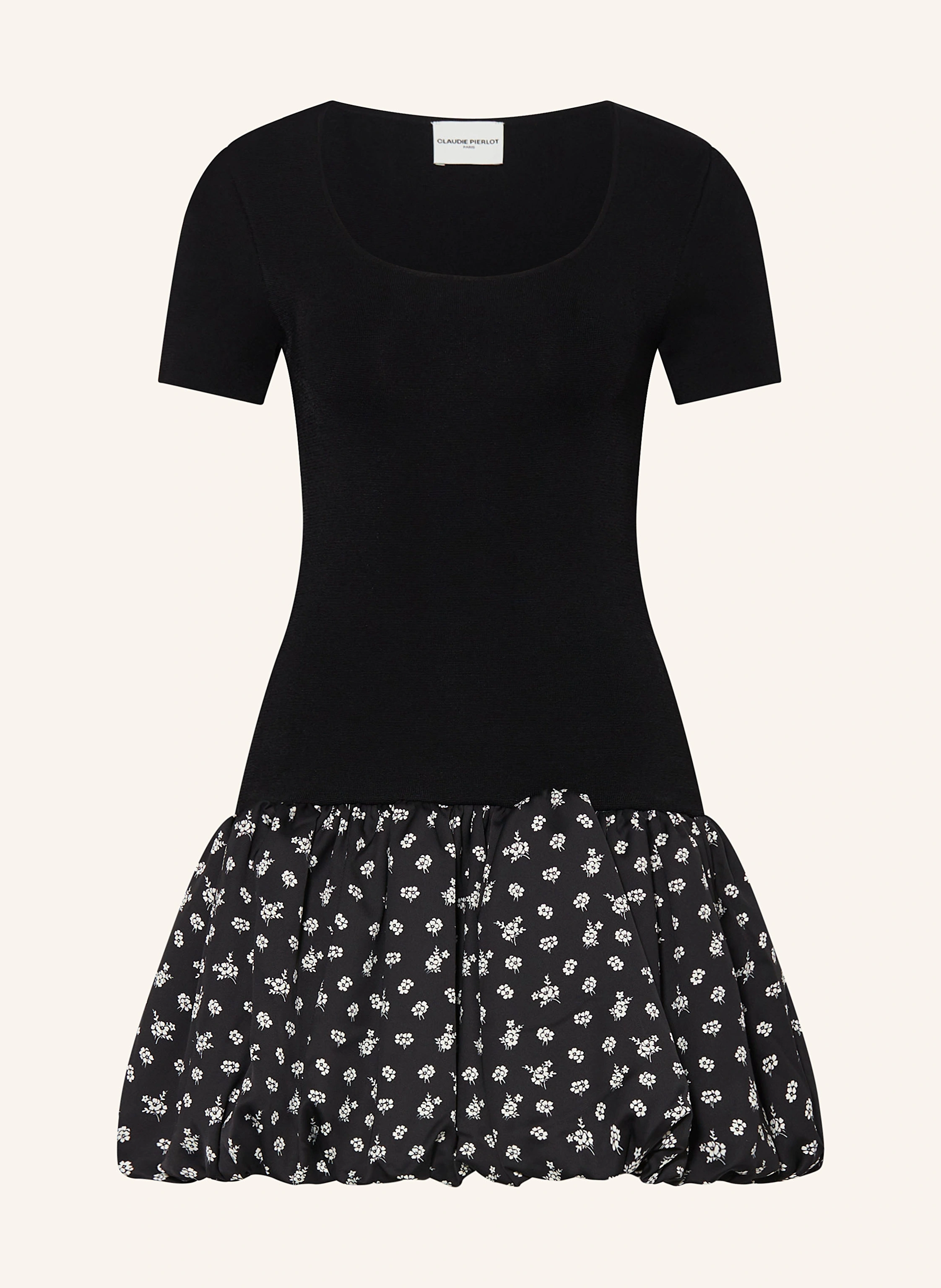 CLAUDIE PIERLOT Kleid im Materialmix