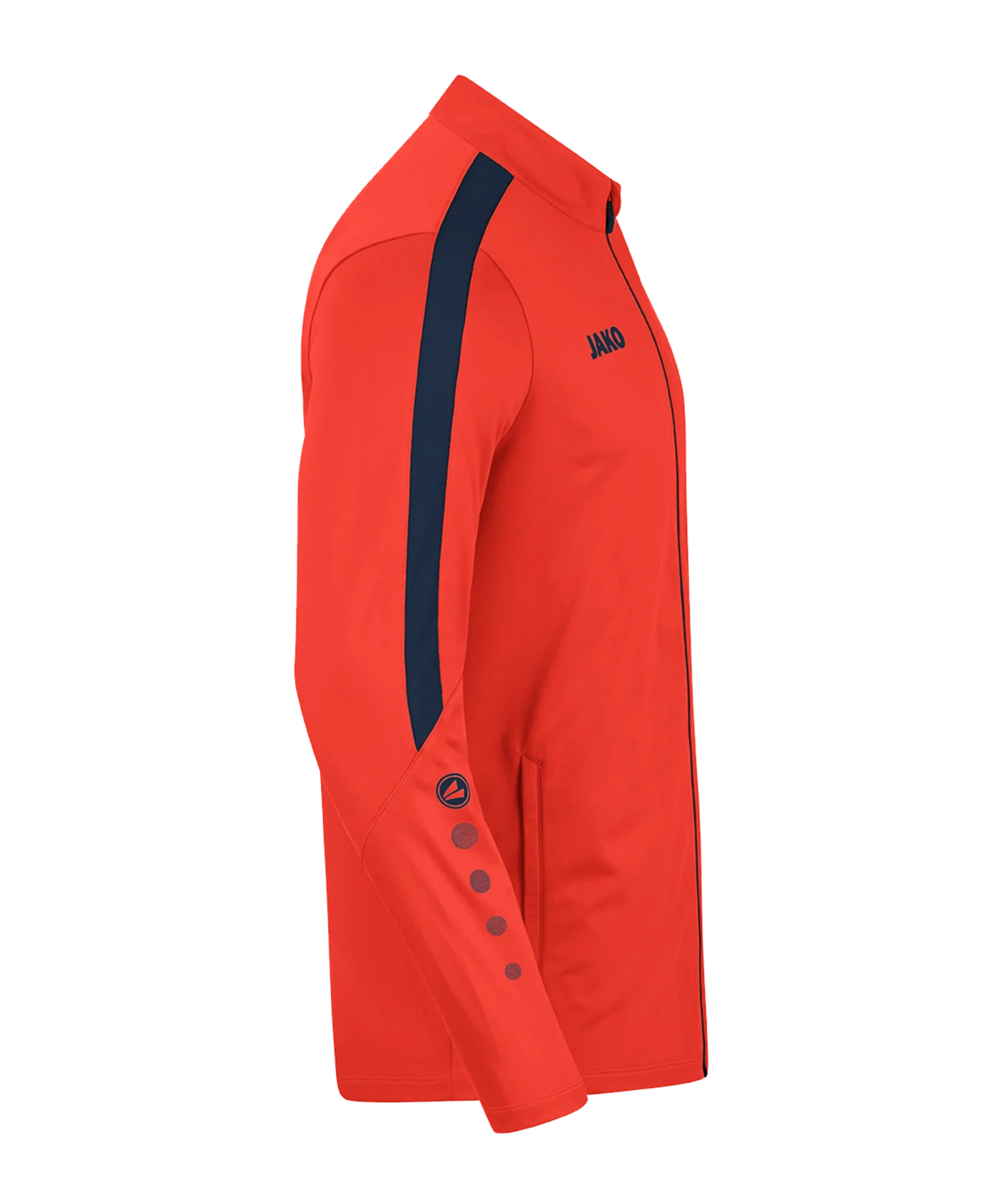 JAKO Power Polyesterjacke Kids Orange Blau F375