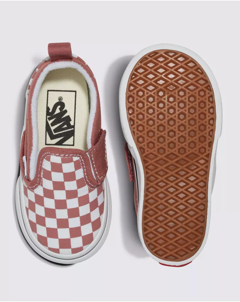 Toddler Classic Slip-On V Checkerboard Shoe