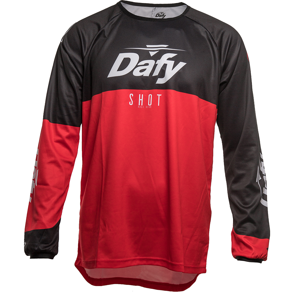 Dafy Moto - Maillot enfant Shot - 2020 Noir / Rouge