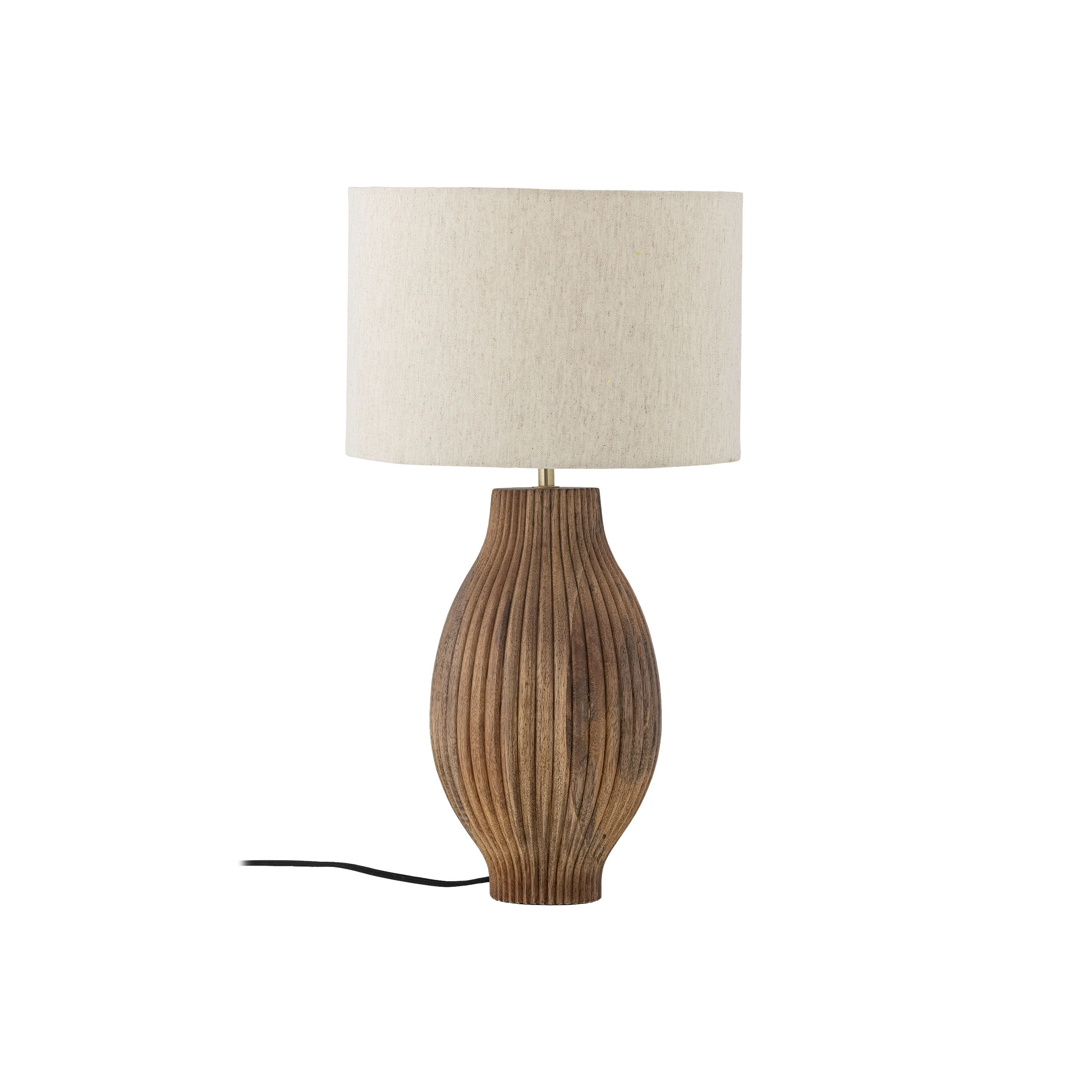 KARELIA - Lampe de table tissu | Beige