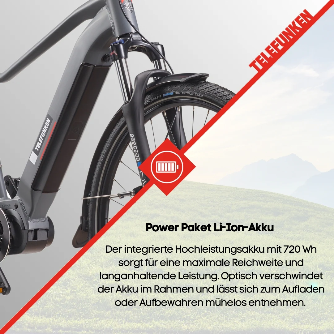 TELEFUNKEN SUV700 E-SUV-Bike 29