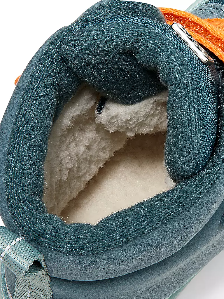 AFFENZAHN Kinder Winterstiefel VEGAN COMFY Hase hellblau