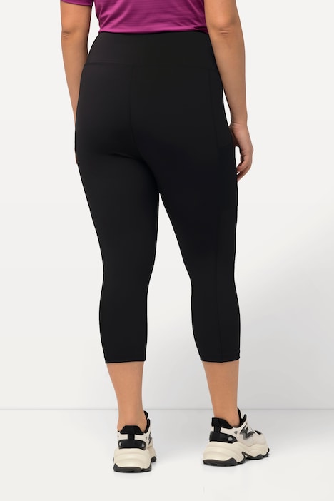 3/4-Leggings, wadenlang, High Waist, schnelltrocknend