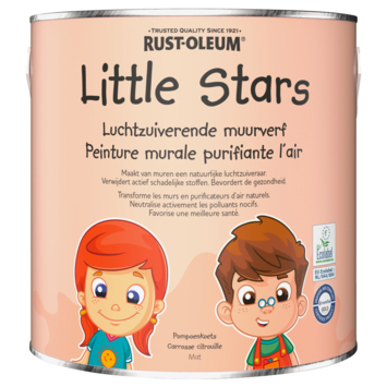 Rustoleum Little Stars Luchtzuiverende Muurverf 2,5 liter Pompoenkoets
