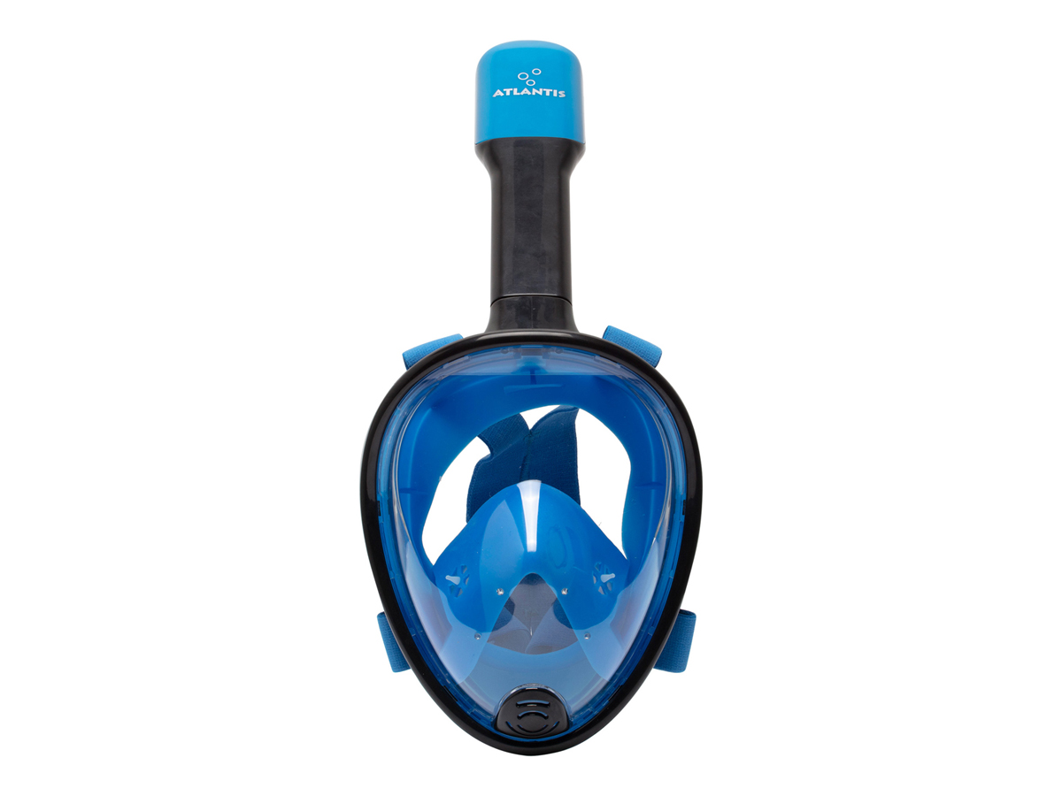 Atlantis Full Face Mask Kids Snorkelmasker - Black