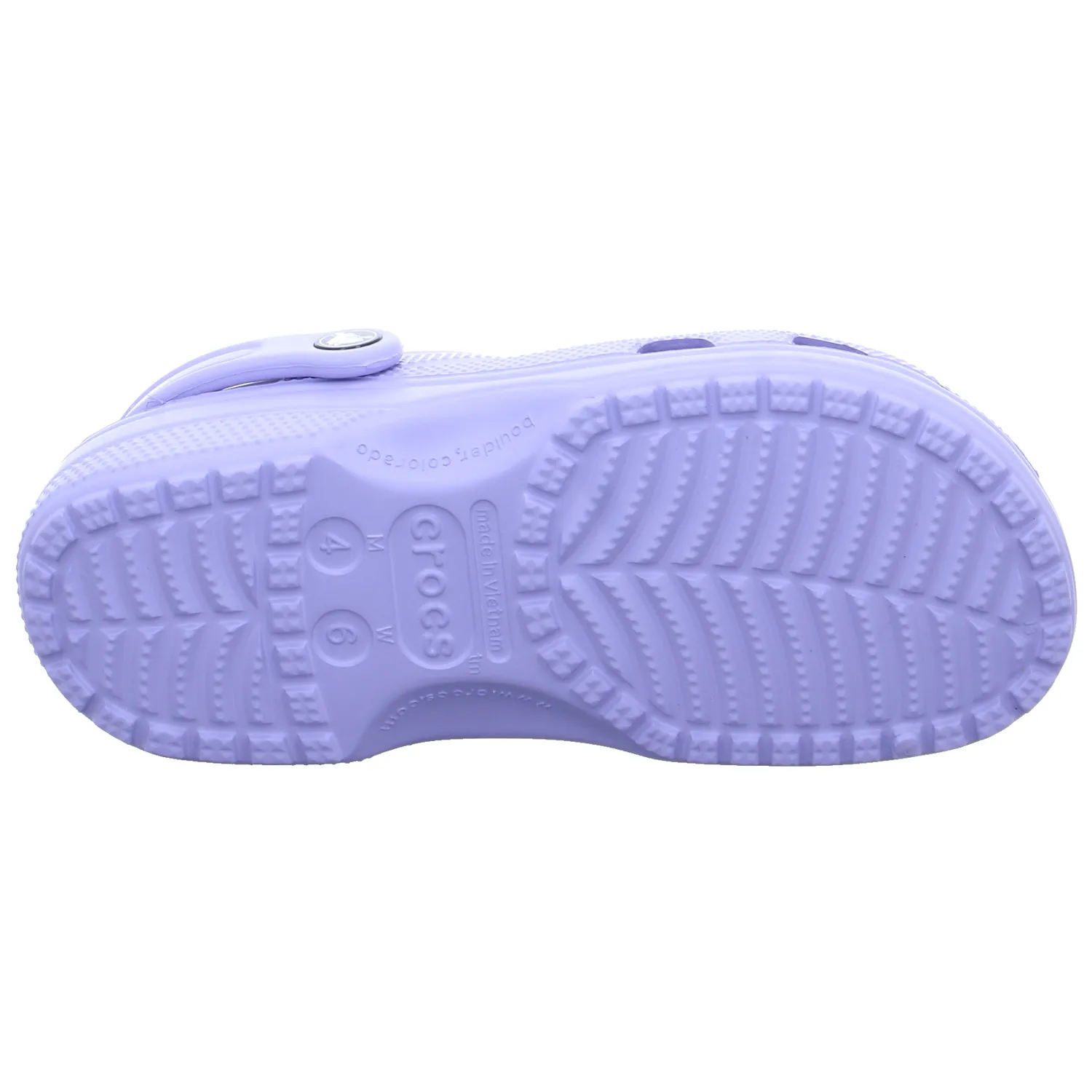 CROCS Badeschuhe unisex Flieder Leder