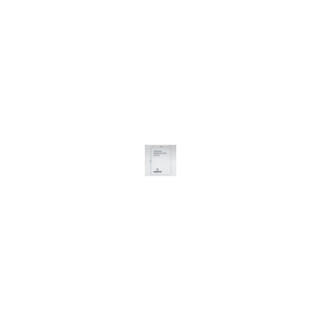 Gamegenic - 50 Matte Sleeves Standard - 59x91