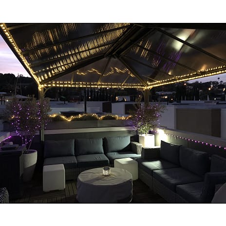 Palram – Canopia Martinique havepavillon 4300 - antracitgrå