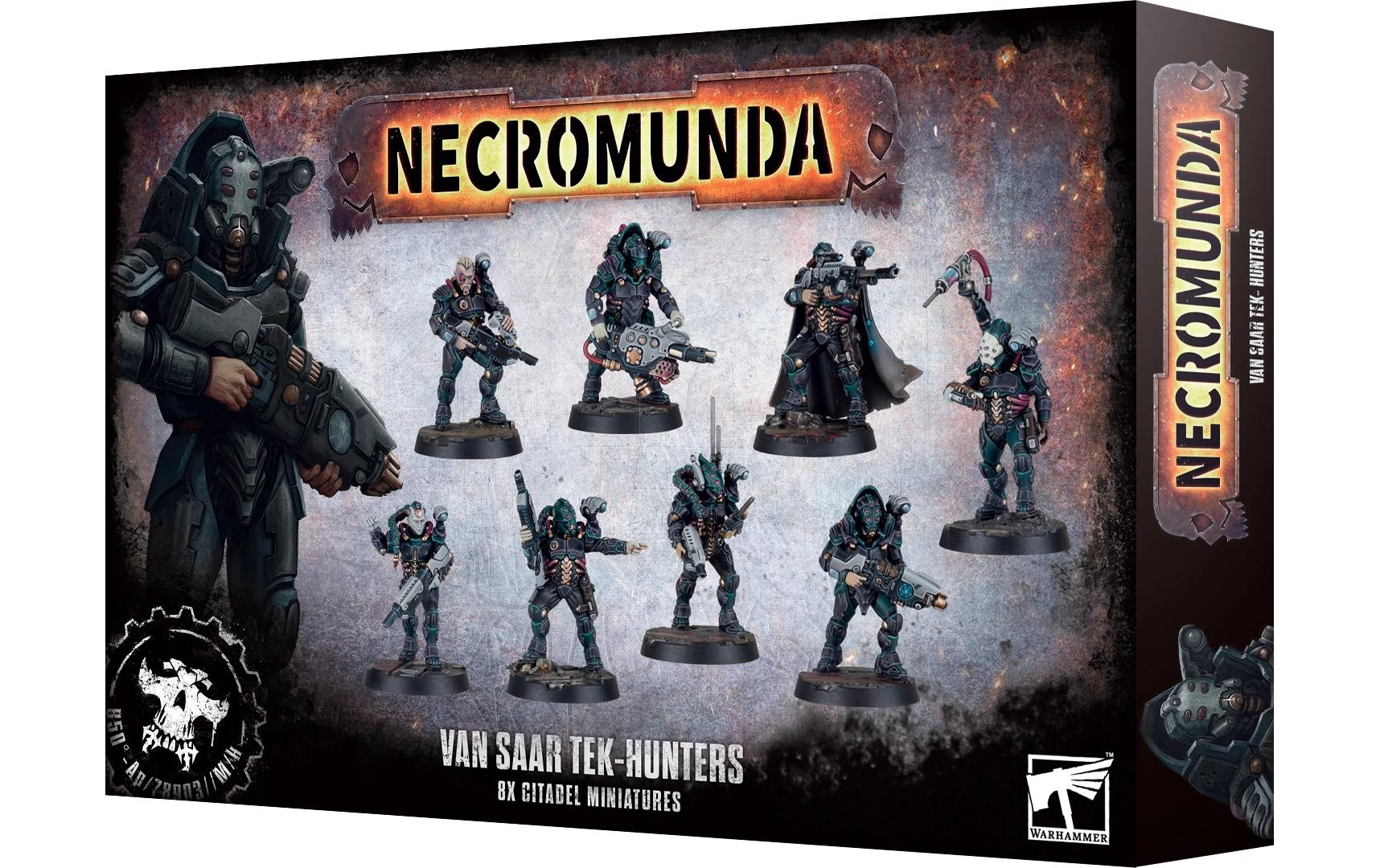 Figurenset Warhammer Necromunda Van Saar Tek-HuntersWarhammer Necromunda Van Saar Tek-Hunters Bausatz