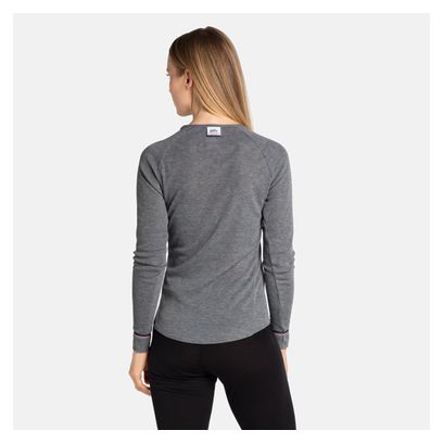 Maillot Manches Longues Odlo Active Warm Originals Eco Gris Femme