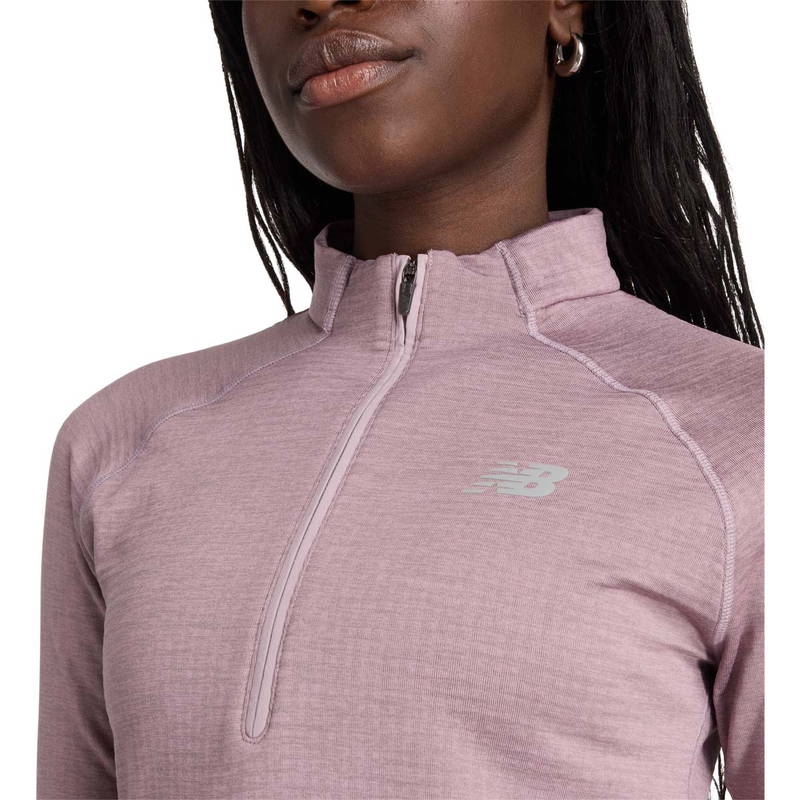 New Balance Athletics Heat Grid 1/2 Zip Træningstrøje Dame