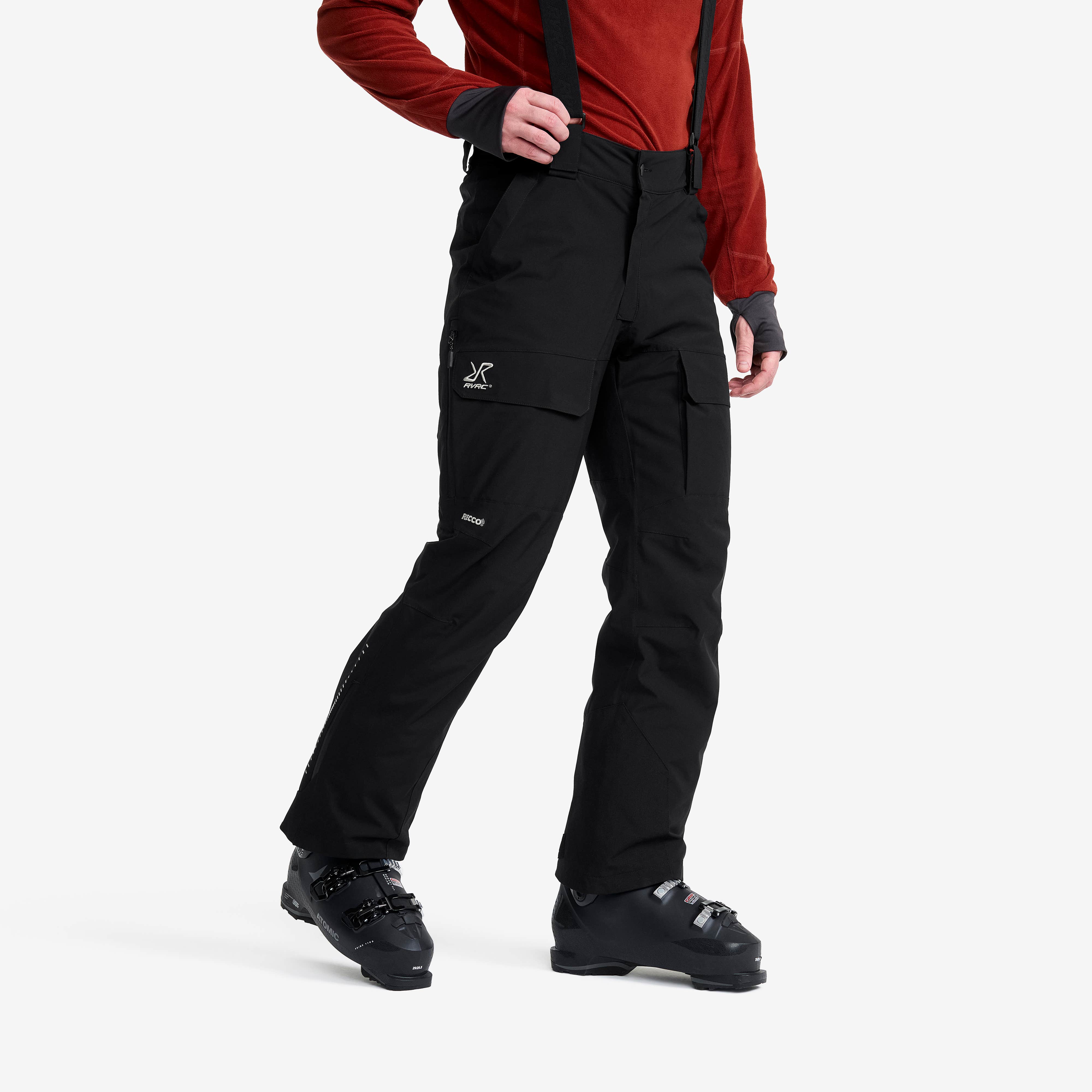 Halo 2L Insulated Ski Pants Herre Black