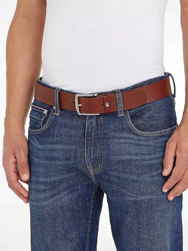 TOMMY HILFIGER Ledergürtel 