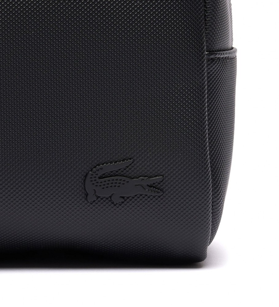 Nécessaire Lacoste Classic em lona preta