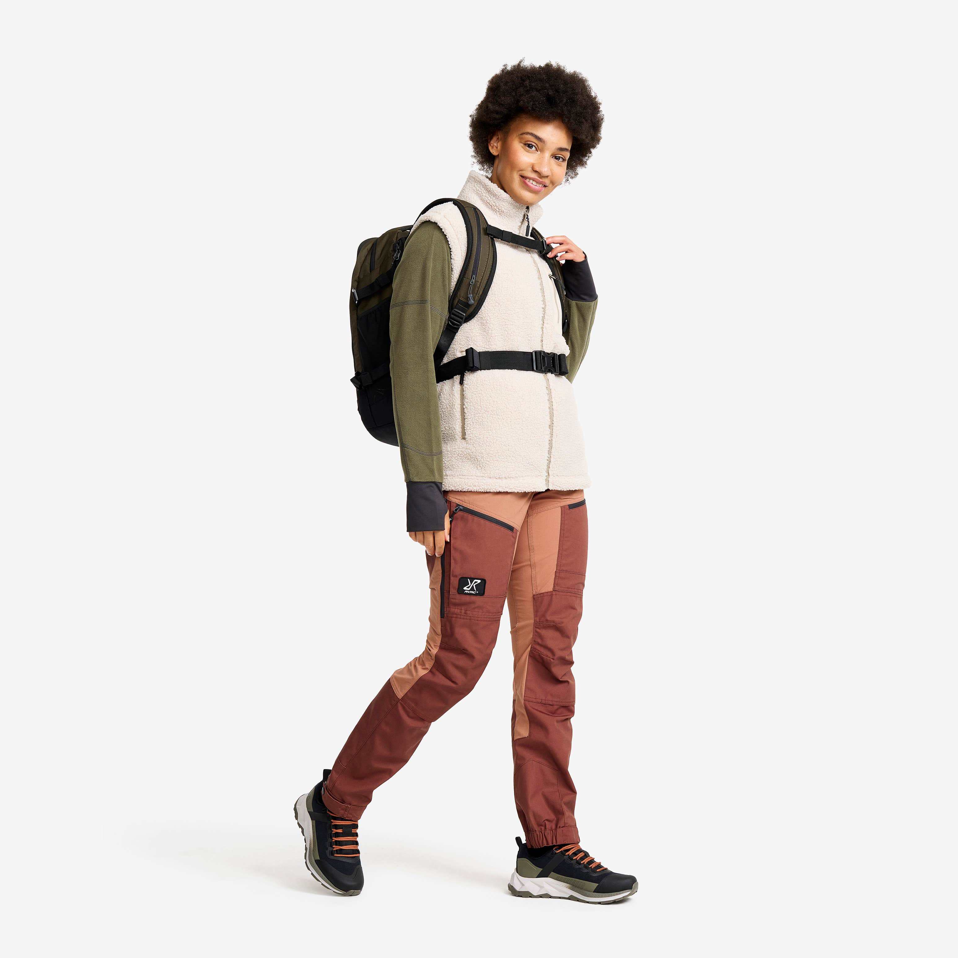 RVRC GP Pro Pants Dame Sable/Copper Brown
