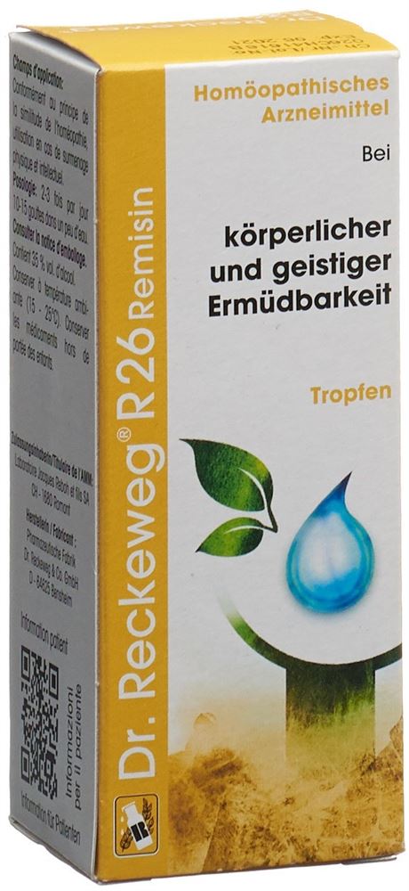RECKEWEG R26 Remisin Tropfen Fl 50 ml