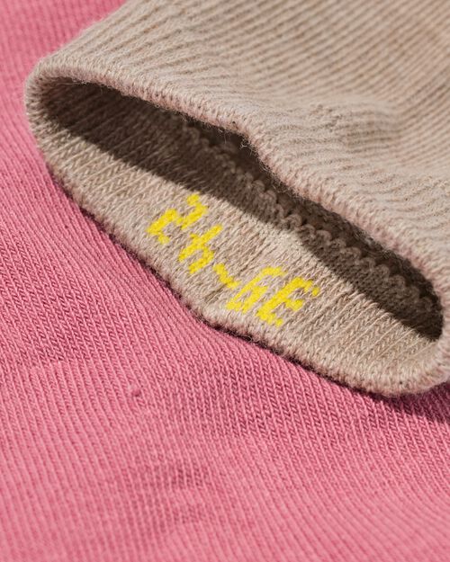 chaussettes en coton mélangé - 5 paires beige