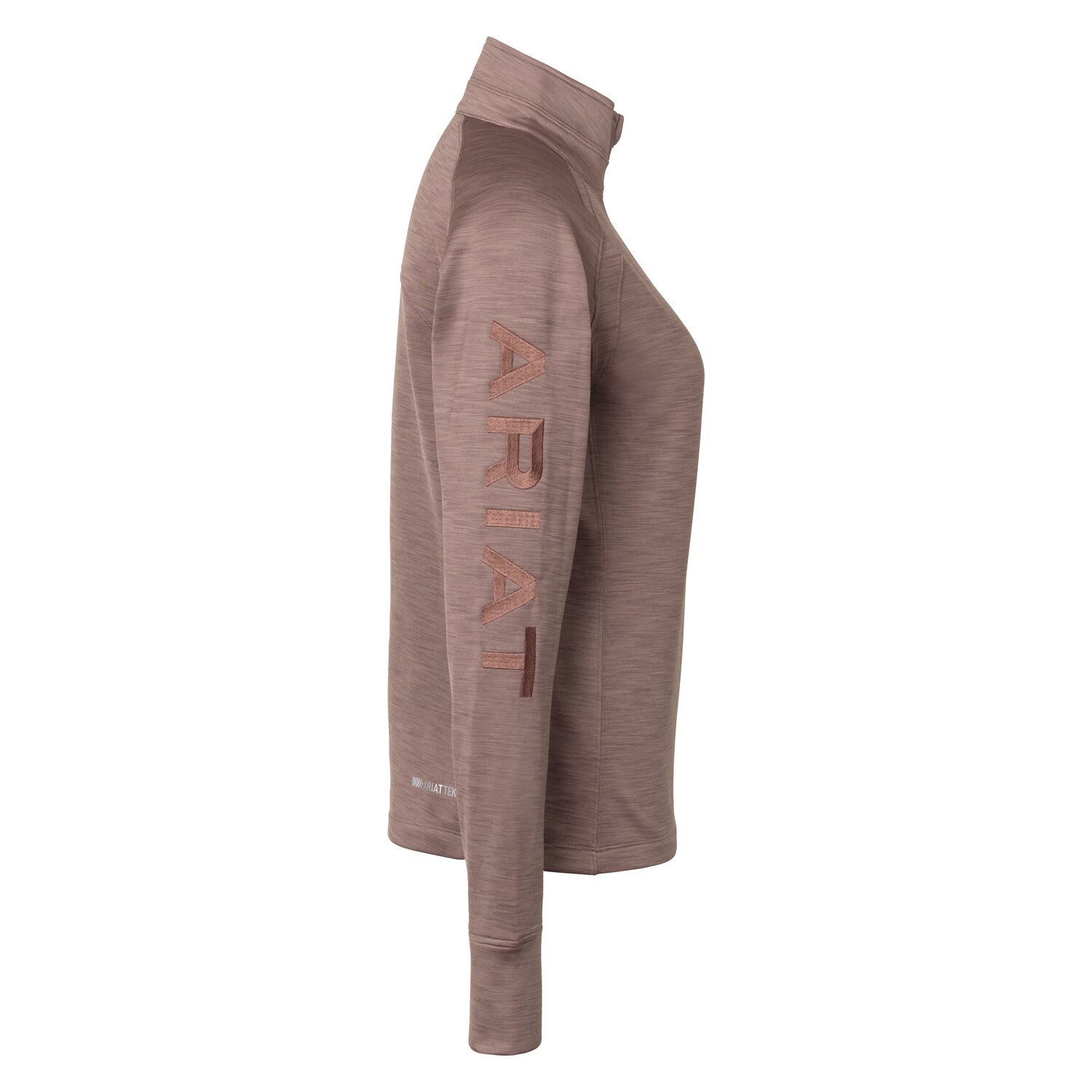 ARIAT Sweatshirt Tek Team 1/2 Zip - mauve