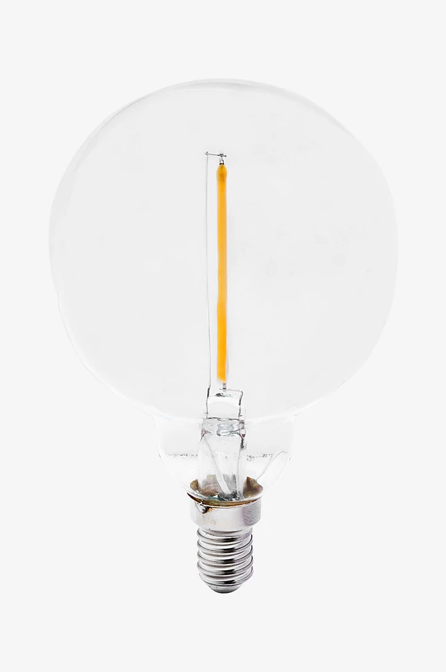 LED lyspære E14 Bright LED Filament 80 mm.
