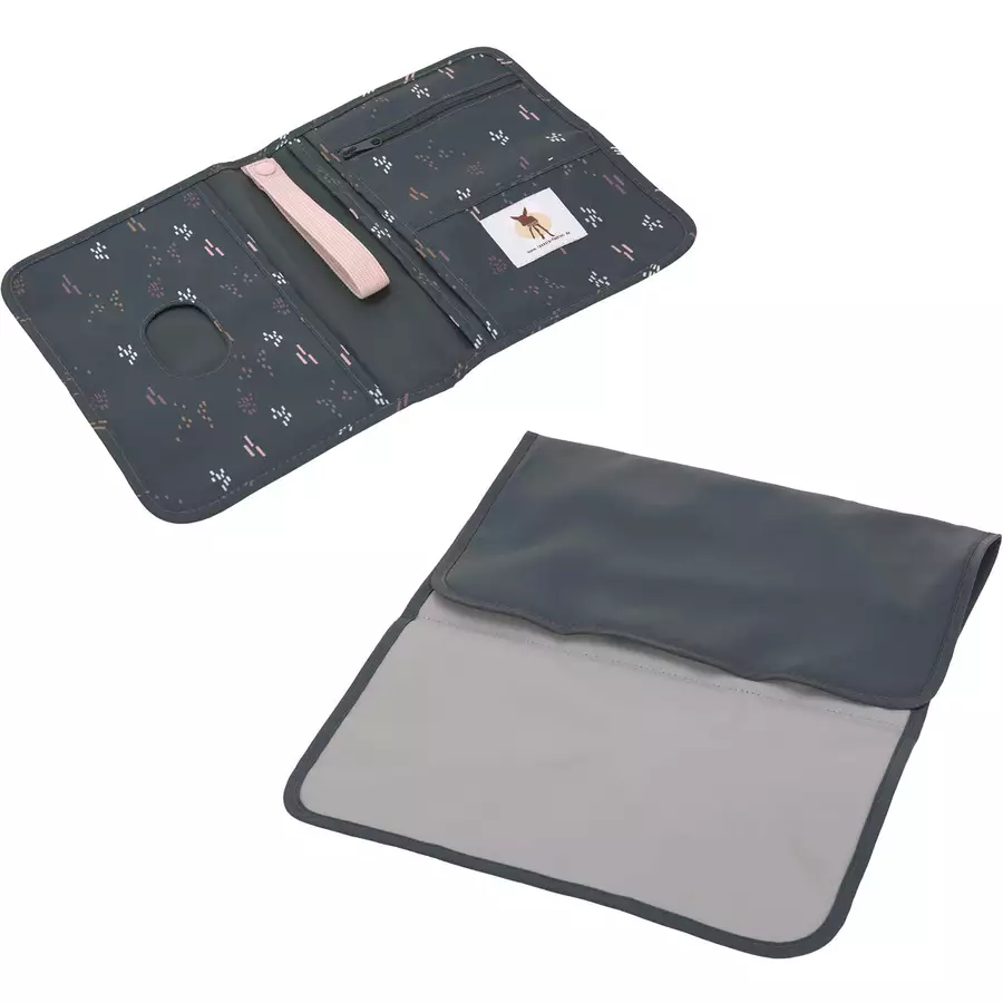 LÄSSIG Windeltasche Casual Changing Pouch Blobs forest