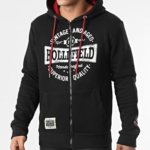 Sweat Zippé Capuche Finnesota Noir