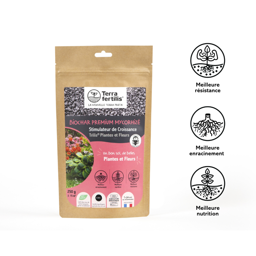 Fertilisant plantes et fleurs à base de mycorhizes - 250g