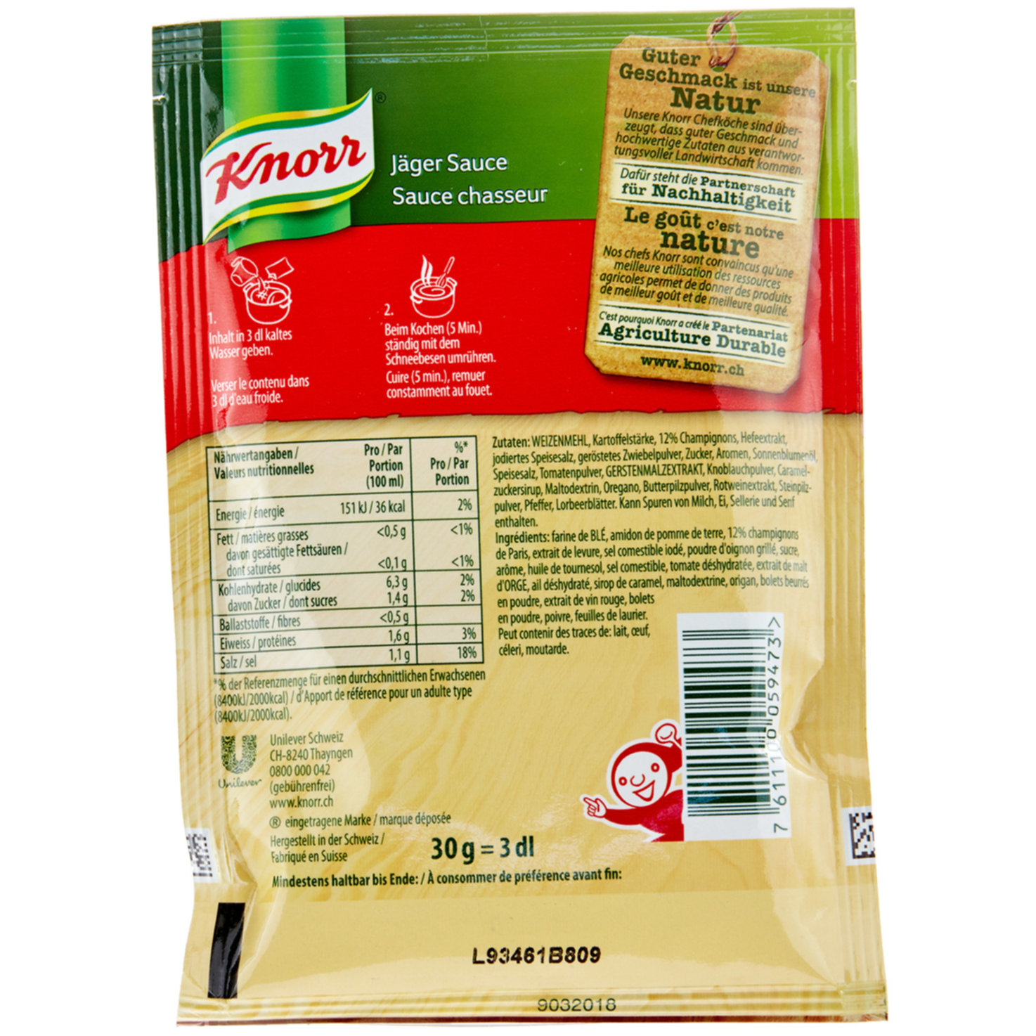 Knorr Jägersauce